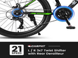 S26102 26 Inch Mountain Bike, Shimano 21 Speeds with Mechanical Disc Brakes, High-Carbon Steel W709P284588