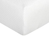 Super Plush 10 in. Medium Gel Memory Foam Mattress for King Size Bed in a Box with Breathable White B011P199715