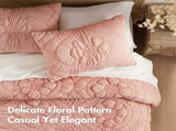3-Piece King Comforter Set,Pink B035P408219