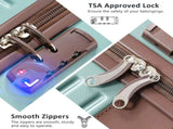 Hardshell Luggage Set with TSA Lock, 360&deg Spinner Wheels, Lightweight Durable Travel Suitcases 80948822