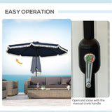 ZNTS Outdoor beach umbrella / Sun Umbrella （Prohibited by WalMart） 29746302