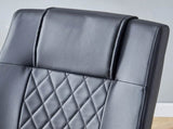 Modern Dining Chairs with Faux Leather Padded Seat Dining Living Room Chairs Upholstered Chair with W115181766