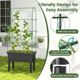 Garden bed elevated flowerpot 21883001