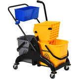55 Quart Cleaning Bucket with Dual Buckets 62670818