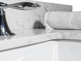 43x22 bathroom stone vanity top engineered stone carrara white marble color with rectangle 49012198