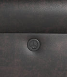 Breathable Fabric Power Reclining Sofa with Drop Down Table,USB Button and Wireless Charger W1896115274