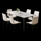 Dining Chairs 2PCS, Modern Kitchen & Dining Room Chairs, Upholstered Faux Leather Cushion Seat and W3316P294867