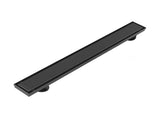 24 Inch Offset Linear Drain with Reversible Flat & Tile Insert Cover, 304 Stainless Steel W2287P480790