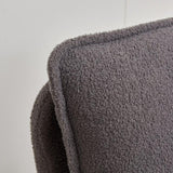 Modern Sherpa Upholstered Accent Chair, Comfortable Living Room Armchair, Lounge chair for Bedroom, W1765P169734