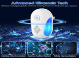 6 Pack Ultrasonic Pest Repeller, Operation Pest Wide Coverage Dual-Frequency Pest Control for Home 21552354