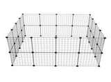 Pet Playpen, Small Animal Cage Indoor Portable Metal Wire Yard Fence for Small Animals, Guinea Pigs, 26976233
