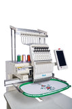 Commercial Embroidery Machine with 15 Needles 13" x 20" LCD Embroiderer Pattern for Cap Hat T-Shirt W1883P200236