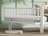 Queen Size Platform Bed with Storage Drawers, Metal Daybed Frame with Upgraded Safety Round-Pipe W5305P471354