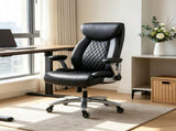 600 lbs Heavy Duty Ergonomic Office Chair, with Inflatable Lumbar Support, Heavy Duty Desk Chair 61877734