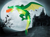 5-foot Halloween inflatable decoration 92760260