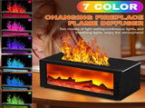 Upgraded 300ml Fireplace Diffuser Essential Oil 7 Colorful Large Flame Fire Humidifier Changing 84741090