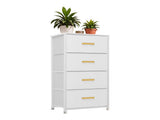 4 Drawers Dresser for , Fabric Storage Dresser, Organizer Unit for Living Room, Hallway, Closets 84260827