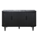 Accent Storage Cabinet, Modern Accent Buffet Cabinet Adjustable Shelves, Freestanding Sideboard W2729P202565