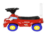 Red Toddler Fire Truck Ride-On Toy Music, Horn & Under-Seat Storage For Kids 18-36 Months 70481747