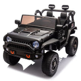 ZNTS 24V Two-Seater Kids Ride On Truck Car W/Parents Control,200w*2,Seat width 20.28in,Four-wheel W1396P230271