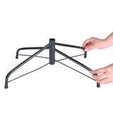 7ft Pvc Flocking Christmas Tree 1300 Branches Spread Out Naturally Tree 21315190