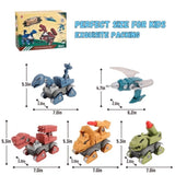 5 Pack Dinosaur Take Part Toys for Boys Age 3, Dinosaur Toys for Toddler 80146608