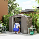 Outdoor Garden Storage Shed Tool House Not Supported 13185845