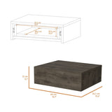 Vienna Floating Nightstand, Sleek Wall-Mounted Design with Spacious Drawer Storage B128P176111