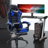 Game Chair, Adult Electronic Gaming Chair, Ergonomically Designed, PU Leather, Lounge Chair with 93126939