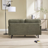 COOLMORE Loveseat Sofa, Mid Century Modern Love Seat, 2 Seater Sofaes for Living Room, Small W395P238825