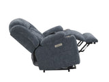 Blue Power Lift Recliner with Heating and Massage B062P215447