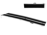 8FT, Anti-Slip Aluminum Folding Portable Handicap Threshold Entry Ramp for Home, Doorways Steps, 71327840