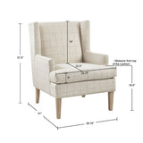 ZNTS Decker Accent Chair B03548946