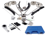 Timing Chain Kit Camshaft Phaser Replacement for Maserati Quattroporte Ghibli Levante S 3.0L 323513 37934459