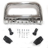 ZNTS Stainless Steel Front Bumper Bull Bar Grille Guard for 2007-2019 Tundra Models/2008-2019 73026517