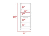 Forester 1-Shelf Pantry Cabinet White B06280123