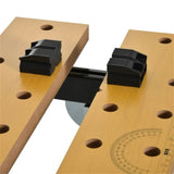 Carpenter workbench with protractor 95574863