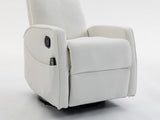 Short plush manual button armchair sofa W547P437353