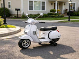 12V Kids Electric Motorcycle with Training Wheels Rear Suspension Steering Limitation White 70924397