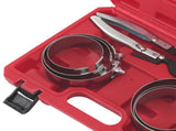 7-Piece Piston Ring Compressor 73-111mm fit for Car Engine Service Ratchet Set 01576397