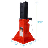 Heavy Duty Pin Type Professional Car Jack Stand with Lock, 22 Ton Capacity, Red, 1 Pair W465110077