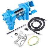 Fuel Transfer Pump Cast Iron Heavy Duty Pump 12V 15GPM for Diesel Biodiesel Blue 58243856