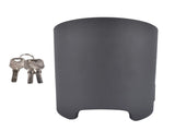 2-5/16-Inch Red Trailer Coupler Lock Heavy-Duty Carbon Steel w/ Weatherproof Shield 04946513