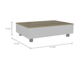 Tilton Rectangle Lift Top Coffee Table White Oak B06280628