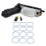 Oil Filter Adapter Housing & Intake Seals For 11-13 3.6L Chrysler Dodge RAM Jeep 14279319