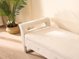 67.91"Wide Velvet Storage Soft Bench with Armrests for Living Room, Entryway and Bedroom. Beige W3118P272638