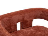 UNITED WE WIN Contemporary Designed Fabric Upholstered Accent/Dining Chair /Barrel Side Chairs 50888958