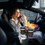 4-in-1 Car Cup Holder Tray Food Table Phone Hold Car Expander Detachable 360 Degree Rotatable 33533875