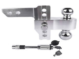 12500 LBS Aluminum Adjustable Trailer Tow Hitch Fits 2-Inch Receiver 6-Inch Drop/Rise, 2" and 67858279