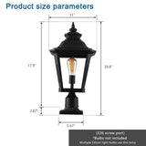 Outdoor Glass Column Headlights 1pack W1340110427